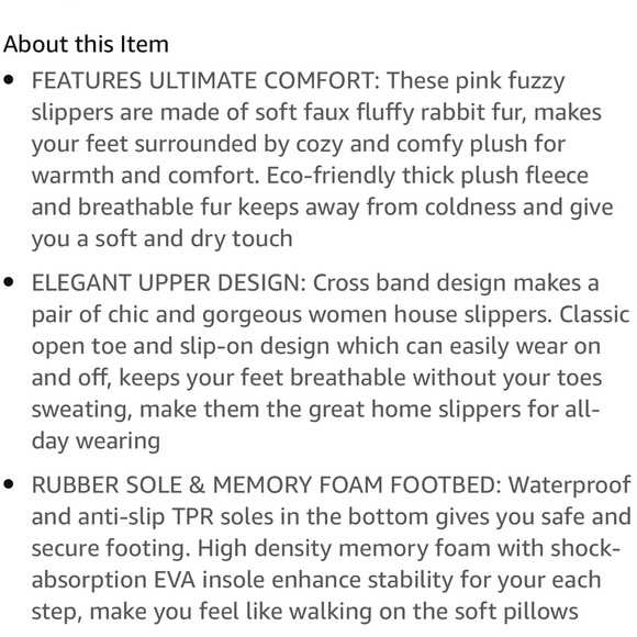 New Fivali fluffy slippers - Picture 2 of 2